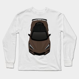 C8 Brown Long Sleeve T-Shirt